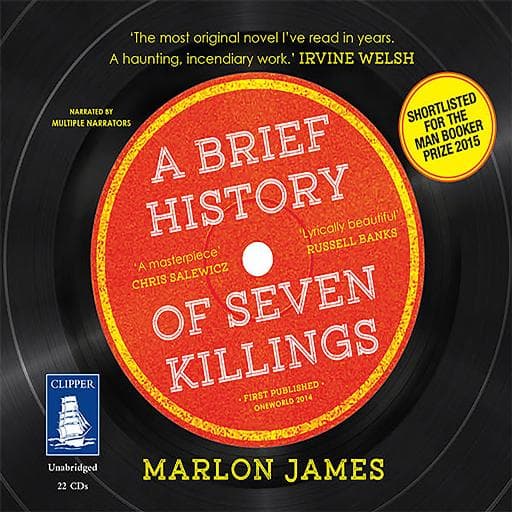 book cover for A Brief History of Seven Killings