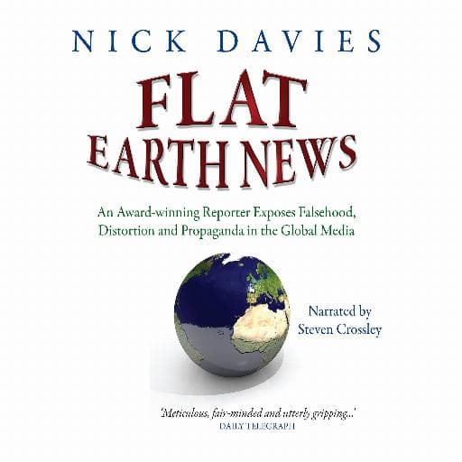 book cover for Flat Earth News