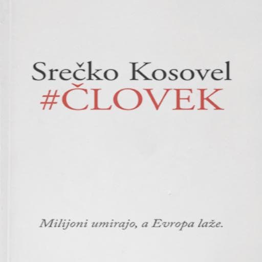 book cover for #Človek